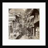 Main street up the steep side of Mount Haruna at a famous village of hot springs, Ikao, Japan by Underwood & Underwood
