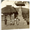 Children in the playground of a village school, Japan by Underwood & Underwood