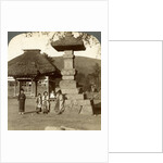 Children in the playground of a village school, Japan by Underwood & Underwood