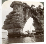 Rock arch in Matsushima Bay, south-east Japan by Underwood & Underwood