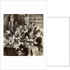Expert workmen creating designs in cloisonne, Kyoto, Japan by Underwood & Underwood