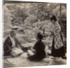 The gardens of the home of Mr Y Namikawa, leader in the art industries, Kyoto, Japan by Underwood & Underwood