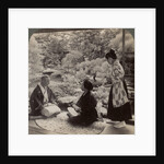 The gardens of the home of Mr Y Namikawa, leader in the art industries, Kyoto, Japan by Underwood & Underwood