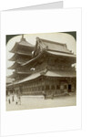 Stately splendour of the Shitenno-ji Temple, Osaka, Japan by Underwood & Underwood