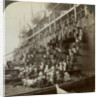 Coaling the Pacific mail SS 'Siberia', at the fortified naval station of Nagasaki, Japan by Underwood & Underwood