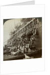 Coaling the Pacific mail SS 'Siberia', at the fortified naval station of Nagasaki, Japan by Underwood & Underwood
