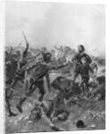 Battle of Poitiers, France by Anonymous