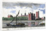 Perspective view of the Arch Bishop's palace, with St Mary's Church, Lambeth by Anonymous