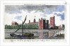 Perspective view of the Arch Bishop's palace, with St Mary's Church, Lambeth by Anonymous