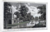 View of the back part of the Cassina and Serpentine River in Chiswick Gardens by Anonymous