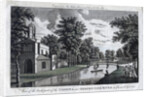 View of the back part of the Cassina and Serpentine River in Chiswick Gardens by Anonymous