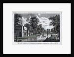 View of the back part of the Cassina and Serpentine River in Chiswick Gardens by Anonymous