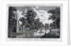 View of the back part of the Cassina and Serpentine River in Chiswick Gardens by Anonymous