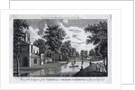 View of the back part of the Cassina and Serpentine River in Chiswick Gardens by Anonymous