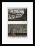Views of Lincoln's Inn Hall and Chapel, and the interior of Lincoln's Inn Chapel, London by Pals