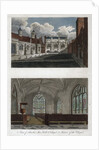 Views of Lincoln's Inn Hall and Chapel, and the interior of Lincoln's Inn Chapel, London by Pals