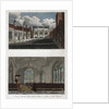 Views of Lincoln's Inn Hall and Chapel, and the interior of Lincoln's Inn Chapel, London by Pals