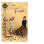 Advert for Treloar's carpets, of Ludgate Hill, London by Anonymous