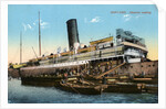 Steamer coaling, Port Said, Egypt by Anonymous