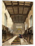 Interior of St John's College Chapel, Cambridge, Cambridgeshire by Anonymous