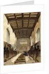 Interior of St John's College Chapel, Cambridge, Cambridgeshire by Anonymous