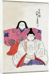Old forms of emperor and empress dolls by Anonymous