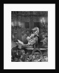 Scene at a synagogue, the great day of atonement, 6th October 1897 by Isaac Snowman