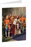 Officers of the Heralds' College, Coronation ceremony by Frederic de Haenen