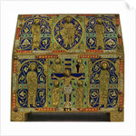 Reliquary, champlevé enamel on copper by Anonymous