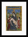 Plaque, enamel on copper by Anonymous