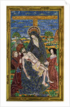 Plaque, enamel on copper by Anonymous