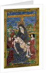 Plaque, enamel on copper by Anonymous