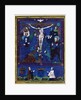 Plaque, enamel paint on copper by Nardon Penicaud