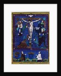 Plaque, enamel paint on copper by Nardon Penicaud