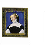 Portrait of a woman, enamel, painted on copper by Leonard Limosin