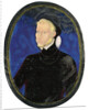 Portrait of a man, enamel, painted on copper by Leonard Limosin