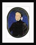 Portrait of a man, enamel, painted on copper by Leonard Limosin