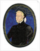 Portrait of a man, enamel, painted on copper by Leonard Limosin