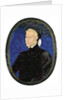 Portrait of a man, enamel, painted on copper by Leonard Limosin