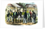 Modern costumes of Japanese officers by Anonymous