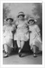 Three young women, photographed in Gales Studios by Anonymous