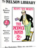 Advertisment for The Pickwick Papers by Charles Dickens, sold by the Nelson Library by Anonymous