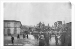 Earthquake damage in the Piazza Cavallotti, Messina, Sicily, Italy, December 1908 by Anonymous
