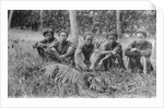 Tiger hunters, Tonkin, Vietnam by Anonymous