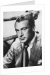 Gary Cooper, American film actor by Anonymous
