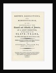 A remonstration of the subject of the slave trade by Anonymous