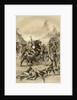 Gold escort attacked by bushrangers, Australia by McFarlane and Erskine