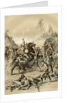 Gold escort attacked by bushrangers, Australia by McFarlane and Erskine