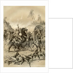 Gold escort attacked by bushrangers, Australia by McFarlane and Erskine