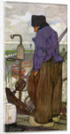 A Dutch boatman by Nico Jungmann